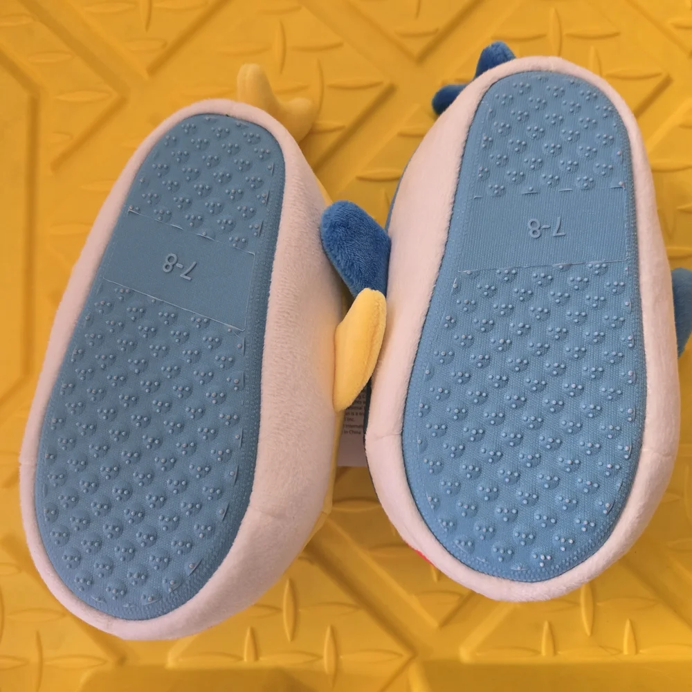 Colorful Shark Slippers for Kids
